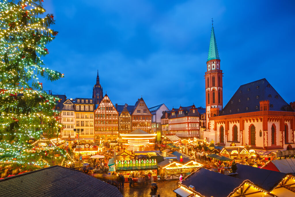 Marché de Noël de Francfort, en Allemagne